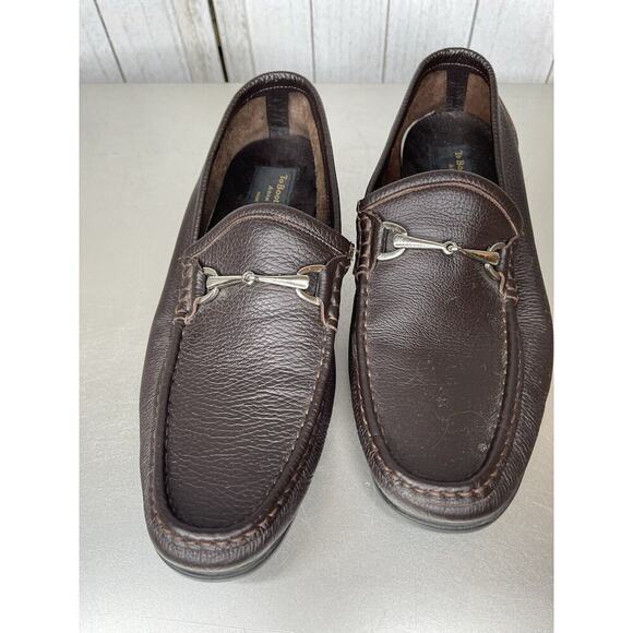 To Boot New York Adam Derrick HorseBit Loafer Brown Size 10.5 Leather - Picture 2 of 6